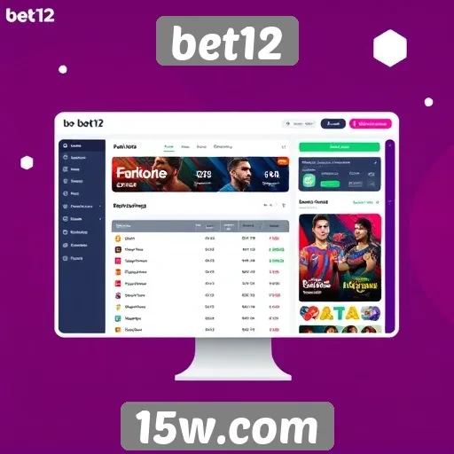 Interface e experiência do usuário no bet12